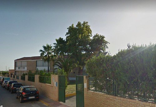 Fachada del Colegio San Fernando de Fuente del Rey