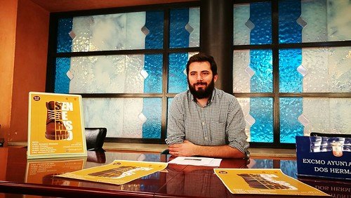 Juan Pedro Rodríguez presentación programa Senderismo Joven de la Delegación de Juventud