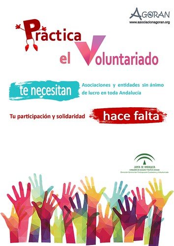 Cartel jornada de voluntariado Agoran