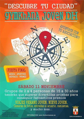 Cartel Gymkhana Joven cultural