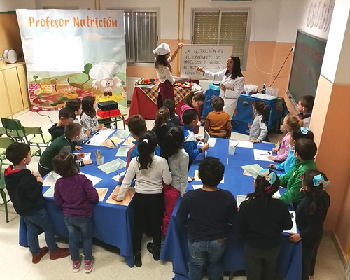 Taller de hábitos saludables en el colegio