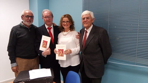 Presentación del libro de Daniel Pineda Novo en la Asociación Poética La Almazara