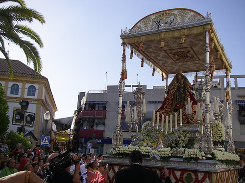 Procesión extraordinaria de la Virgen de Valme en 2012