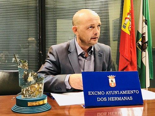 Francisco Rodríguez García concejal de Hacienda y Obras del Ayuntamiento de Dos Hermanas