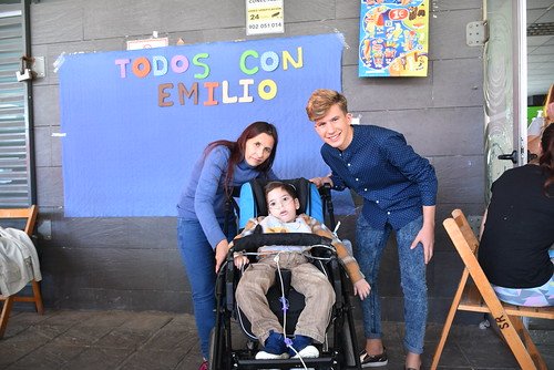 Acto solidario con Emilio en el Club David Rivas