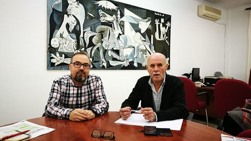 Charla en CC.OO. sobre el conflicto catalán