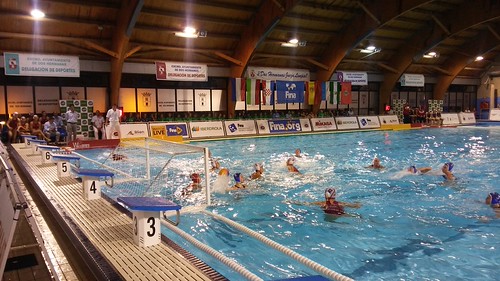 Liga Mundial de Waterpolo femenino Selección Española y Rusa en Montequinto