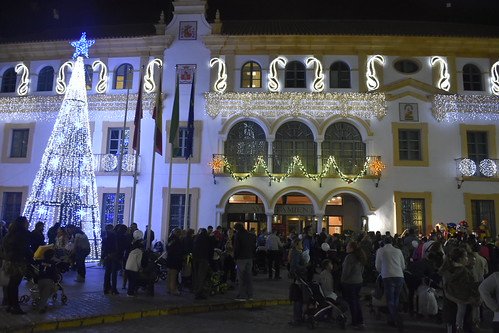 Alumbrado navideño en el Ayuntamiento