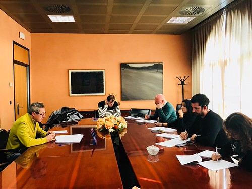Rueda de prensa de la junta de gobierno local del Ayuntamiento Agustín Morón