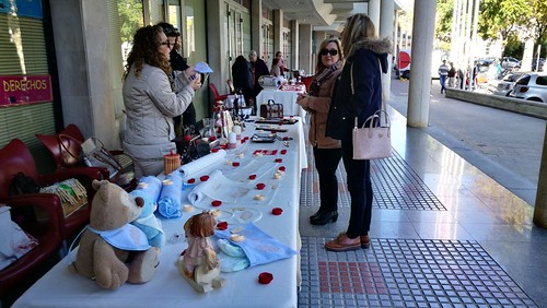 Encajeras de bolillos venta en Navidad Huerta Palacios