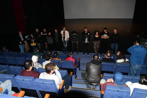 Presentación de la webserie Mambo en el teatro municipal