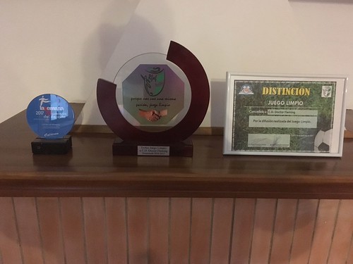 Premio de la Federación Andaluza de Fútbol al CD Doctor Fleming por el Juego Limpio