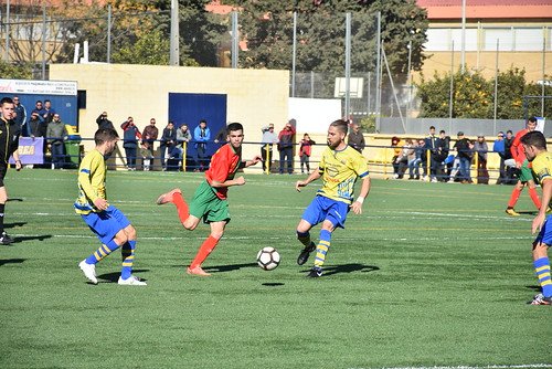 Fútbol 1º Andaluza PD Rociera y UD Tomares