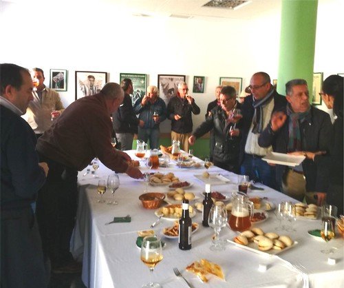 Clausura del torneo de dominó de la Peña Bética Nazarena