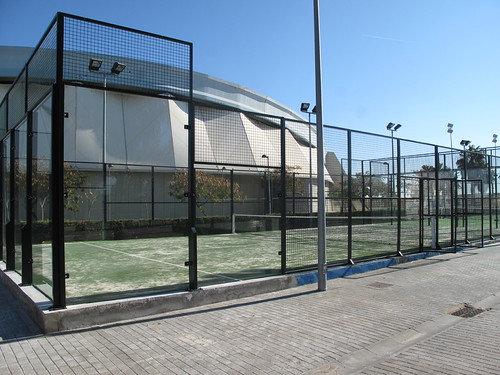 Pista de pádel del Palacio de Deportes en Los Montecillos