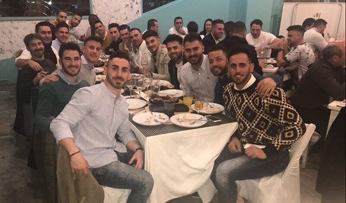Cena de Navidad del Atlético Dos Hermanas