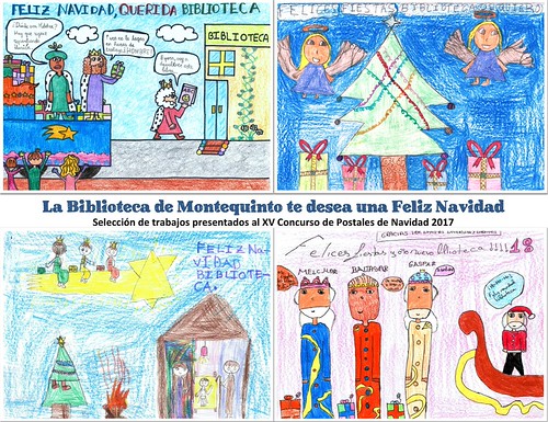 Felicitación de Navidad Biblioteca de Montequinto