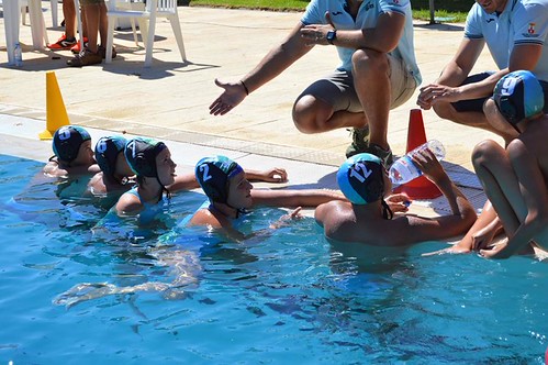 El Waterpolo Dos Hermanas infantil en la segunda concentración de la FAN del Plan de Tecnificación de Waterpolo