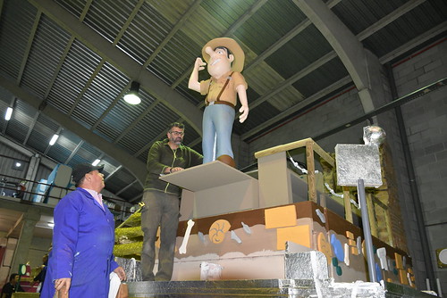 Preparativos de la Cabalgata de Reyes Magos