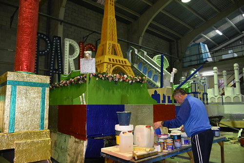 Preparativos de la Cabalgata de Reyes Magos