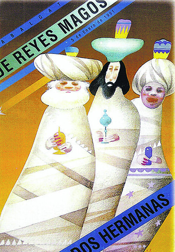 Cartel anunciador de la cabalgata de 1991
