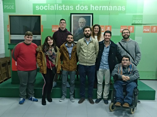 Nueva comisión ejecutiva local de Juventudes Socialistas de Dos Hermanas
