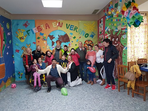 Fiesta en Invierno de personas de diversidad funcional Delegación de Bienestar Social