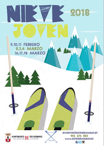 Cartel de Nieve Joven 2018