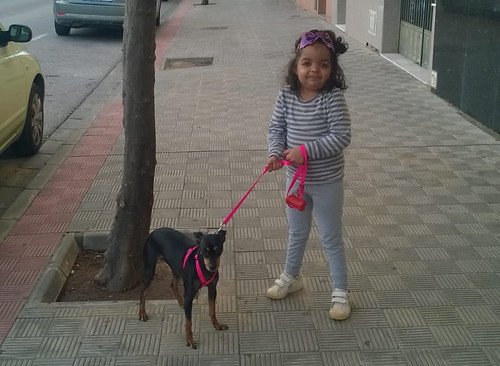 Feiruz niña de acogida saharaui que ha recibido un trasplante de riñón