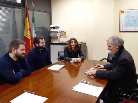 Reunión Ayuntamiento y FAECTA sobre cooperativismo