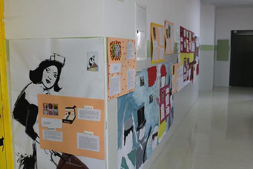 IES Alvareda exposición de la mujer en la historia y el arte