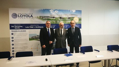 Presentación del proyecto de obras del nuevo campus de Loyola Andalucia en Dos Hermanas