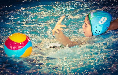 Susana Díaz, del Waterpolo Dos Hermanas, ante Terrassa