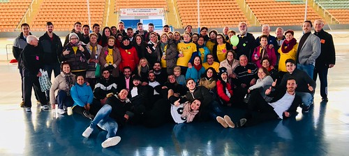 Actividad físico-recreativa del alumnado del IES Virgen de Valme con personas mayores