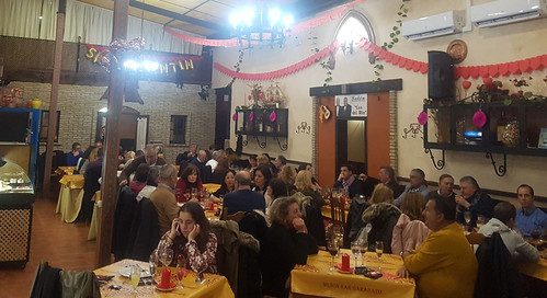 Cena de los enamorados en Bar Garabato
