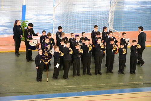 Certamen de marchas procesionales de la Hermandad de Oración en el Palacio de Deportes
