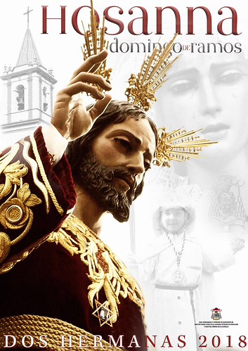Cartel Hosanna del Domingo de Ramos José Mª Rincón