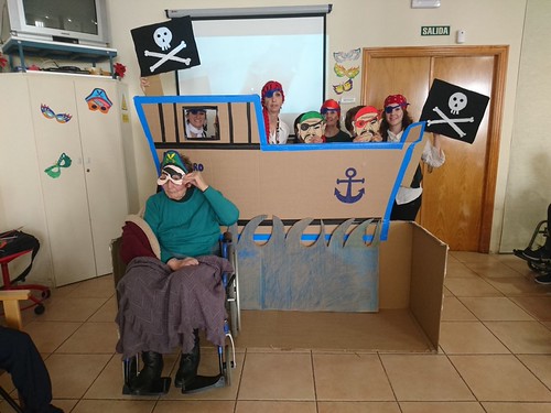 Fiesta de Carnaval en la Unidad de Estancia Diurna La Miniera