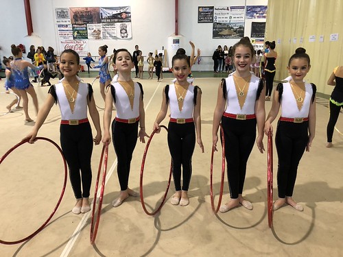 Club Gimnasia Rítmica en la I Fase del Circuito Provincial