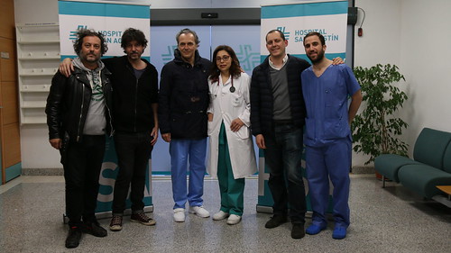Rodaje película Tu hijo con José Coronado en Hospital San Agustín