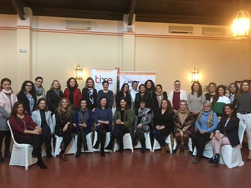 Primer encuentro de mujeres empresarias de Dos Hermanas y Alcalá Tixe y Fica