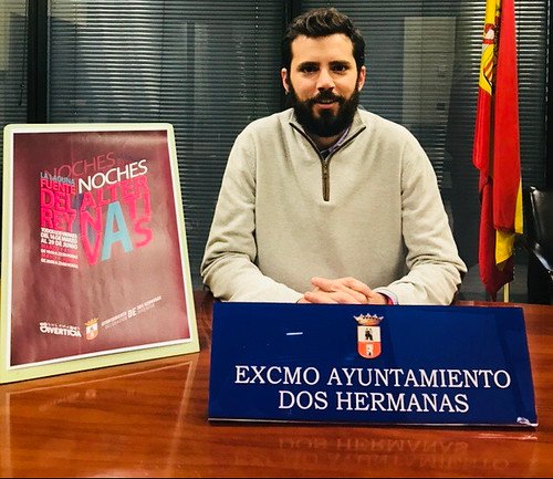 Juan Pedro Rodríguez, delegado de Juventud con las Noches Alternativas de Fuente del Rey