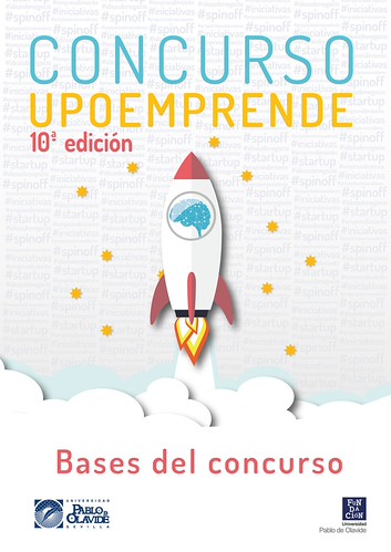 Cartel concurso de emprendimiento de la UPO
