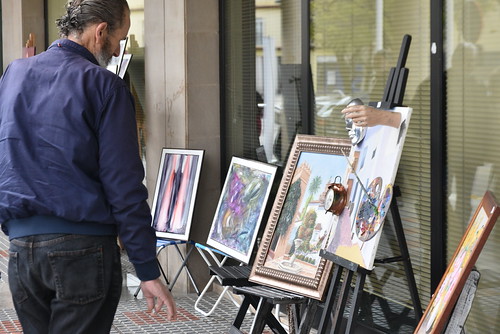 Muestra de Artes Plásticas al Aire Libre en Huerta Palacios