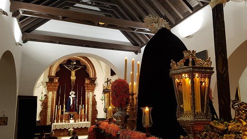 Virgen del Carmen del Prendimiento en la capilla de San Sebastián