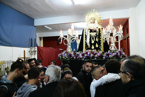 Suspendida la salida de la Virgen de las Angustias de la Misericordia el Viernes de Dolores