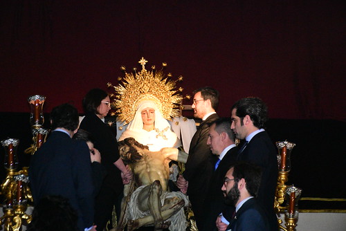 Amargura traslado de Ntro. Padre Jesús Descendido de la Cruz a su paso.