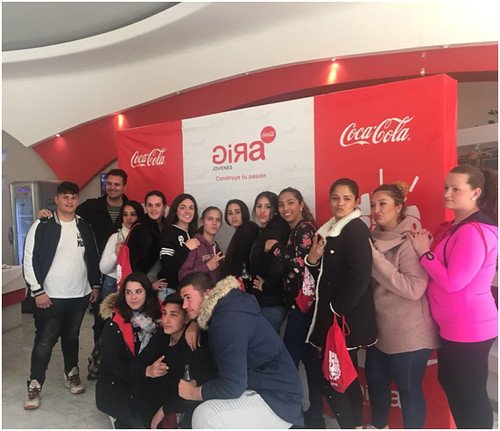 Alumnado La Esperanza Zona Sur Gira Coca Cola