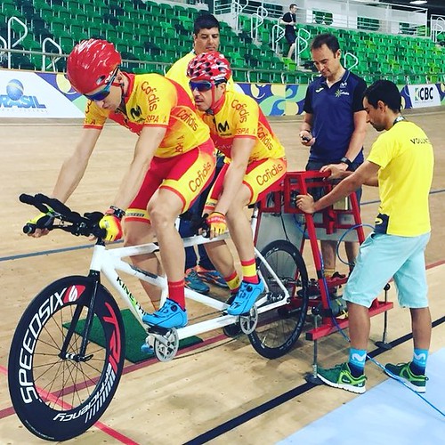 Adolfo Bellido Mundial de Ciclismo Adaptado en Río de Janeíro