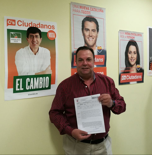 Concejal de Ciudadanos, Pedro Taborda